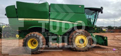 COLHEITADEIRA JOHN DEERE S550 ANO 2020