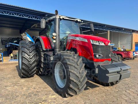 TRATOR MASSEY FERGUSON 8737 ANO 2019